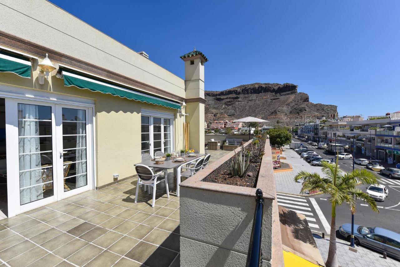 プエルト・デ・モガンPenthouse Daniela In Puerto Mogan IXアパートメント エクステリア 写真
