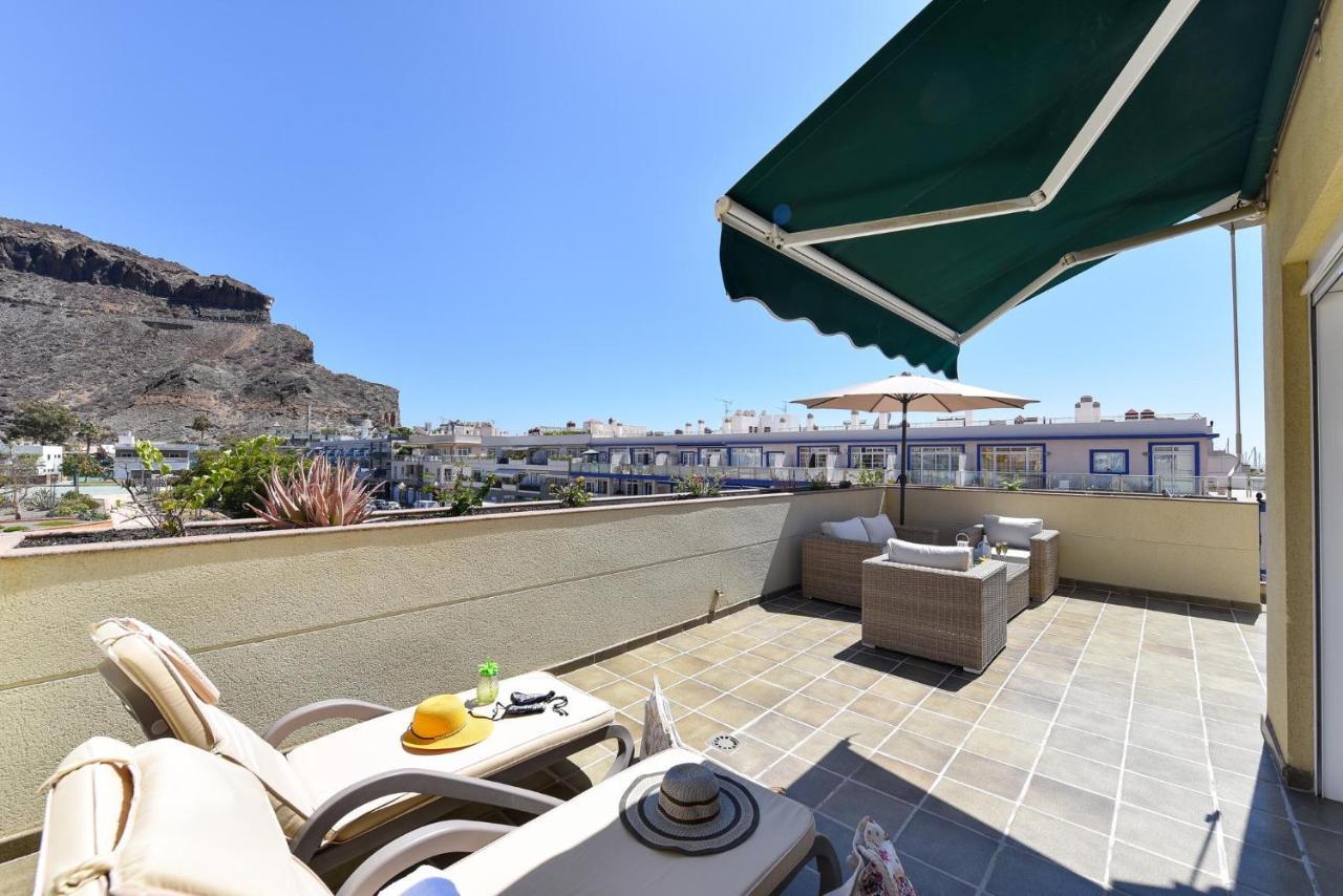 プエルト・デ・モガンPenthouse Daniela In Puerto Mogan IXアパートメント エクステリア 写真