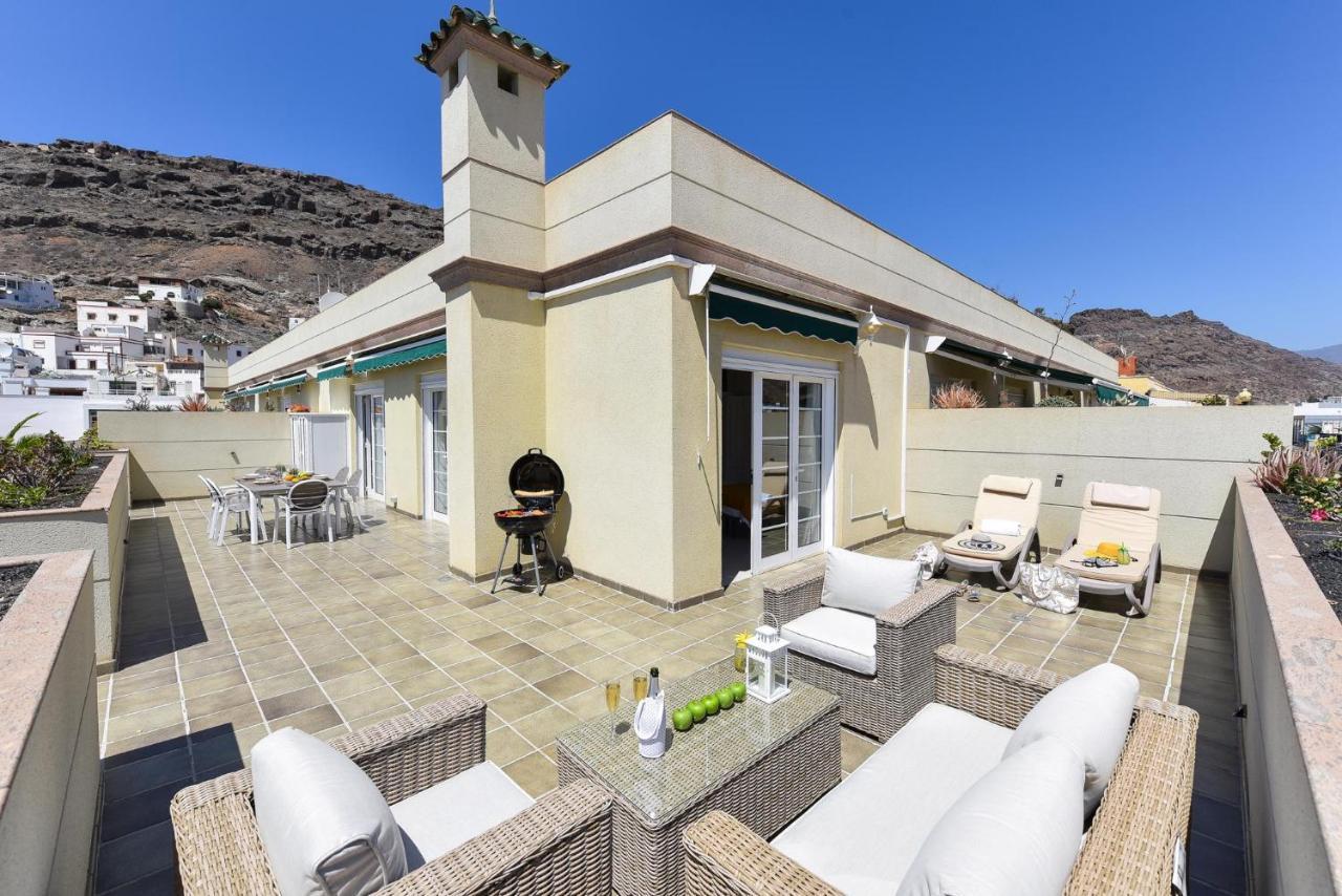 プエルト・デ・モガンPenthouse Daniela In Puerto Mogan IXアパートメント エクステリア 写真